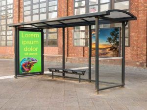 transit shelters in industries