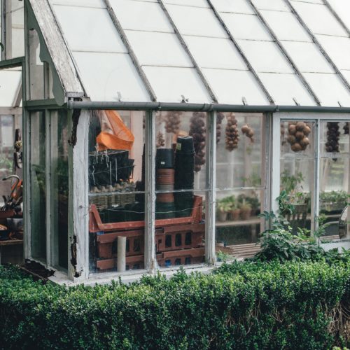 DIY greenhouse structure