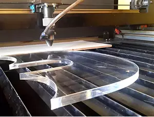 cnc laser cutting plastic