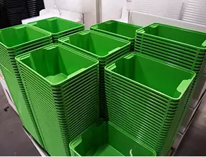 thermoformed plastic bins