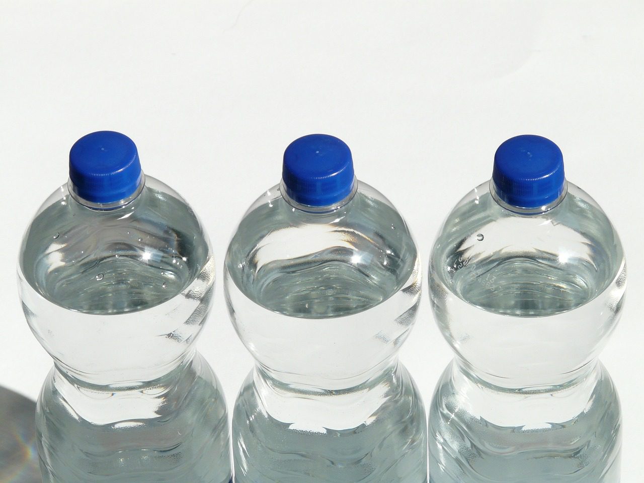 plastic bottles made from acetal sheets